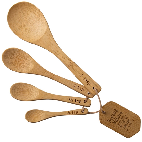 Measuring spoon set that includes 1 tbsp, 1 tsp, 1/2 tsp,... from ASI 62190 Illini