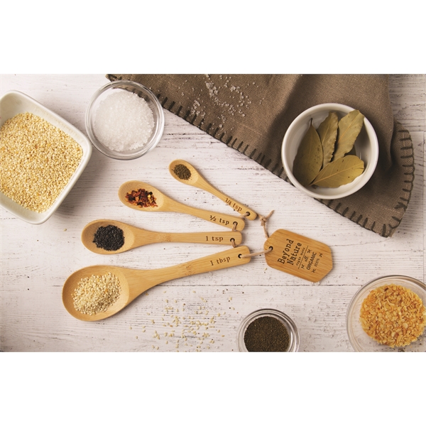Measuring spoon set that includes 1 tbsp, 1 tsp, 1/2 tsp,... from ASI 62190 Illini
