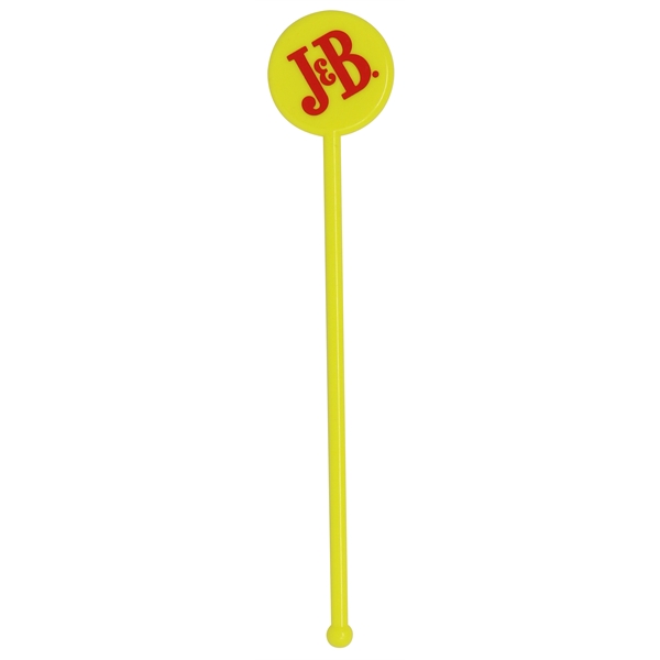 5" x 1" short round head-topped stir stick with ball end.... from ASI 59683 Harco Enterprises LTD