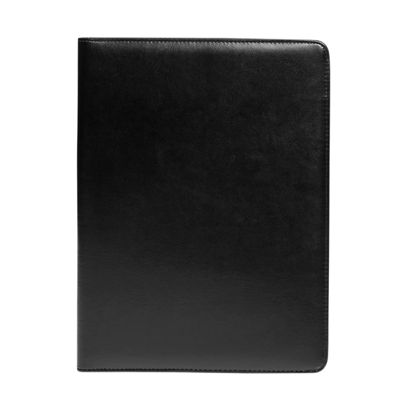 Black simulated leather portfolio includes a large file pocket, 4 card... from ASI 73010 Natico Originals Inc