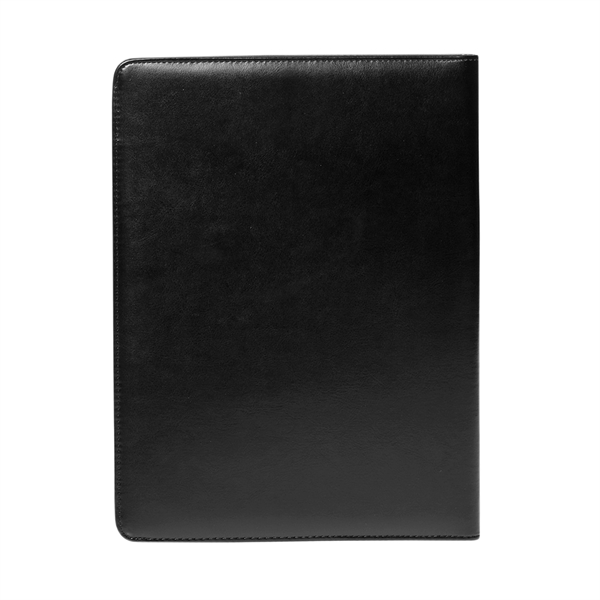 Black simulated leather portfolio includes a large file pocket, 4 card... from ASI 73010 Natico Originals Inc
