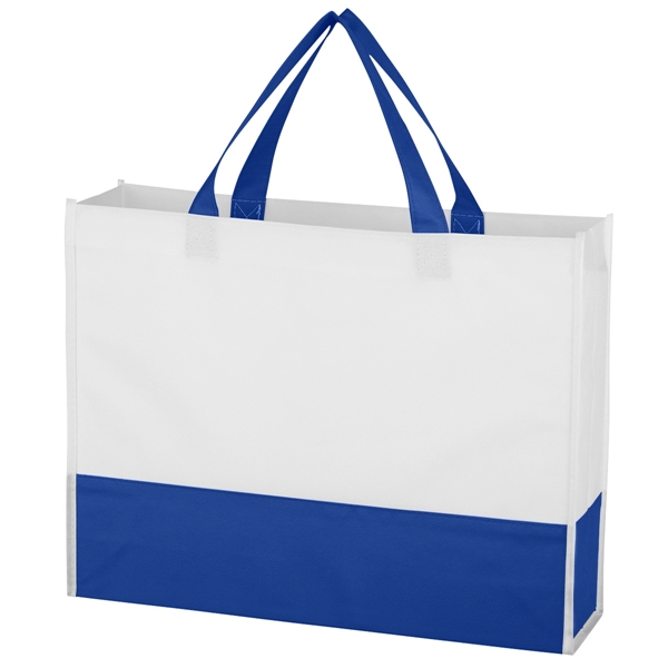 Non-Woven Prism Tote Bag Made Of 70 Gram Non-Woven, Coated Water-Resistant... from ASI 61125 Hit Promotional Products / Hit®