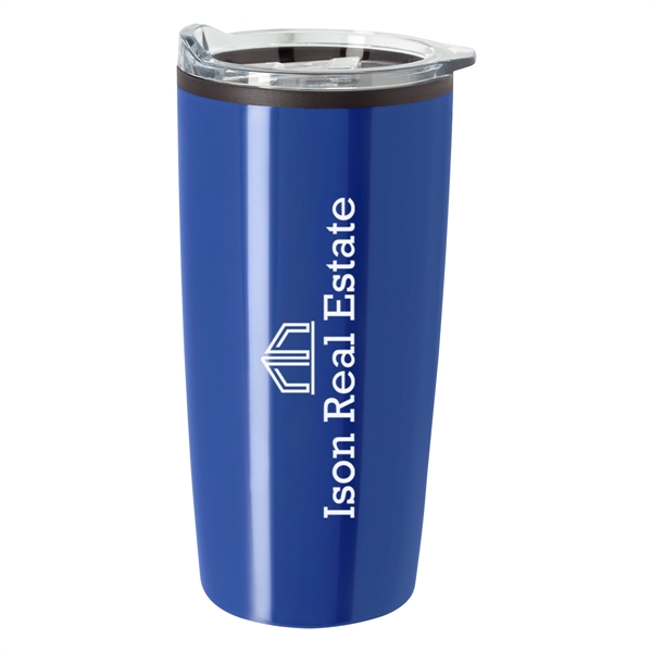 20 oz. tumbler made of stainless steel with a plastic inner... from ASI 61125 Hit Promotional Products / Hit®