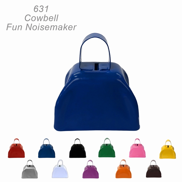 Make delightful sounds with this popular cowbell noise maker - Ready... from ASI 45100 Chulani Promotional Products, Inc / Competitive Edge Innovations/Chulani