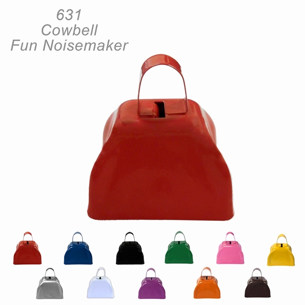 Make delightful sounds with this popular cowbell noise maker - Ready... from ASI 45100 Chulani Promotional Products, Inc / Competitive Edge Innovations/Chulani