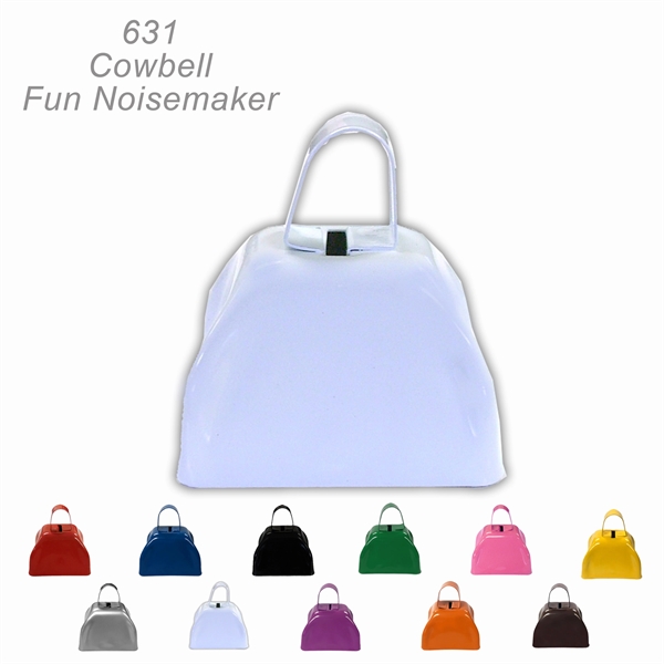 Make delightful sounds with this popular cowbell noise maker - Ready... from ASI 45100 Chulani Promotional Products, Inc / Competitive Edge Innovations/Chulani