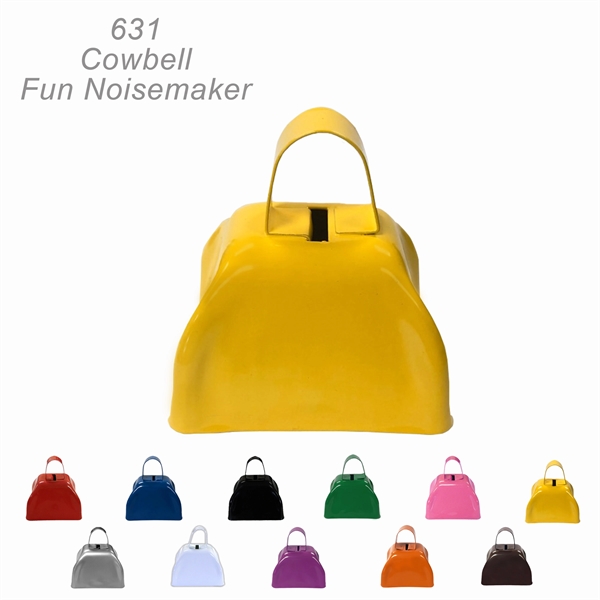 Make delightful sounds with this popular cowbell noise maker - Ready... from ASI 45100 Chulani Promotional Products, Inc / Competitive Edge Innovations/Chulani