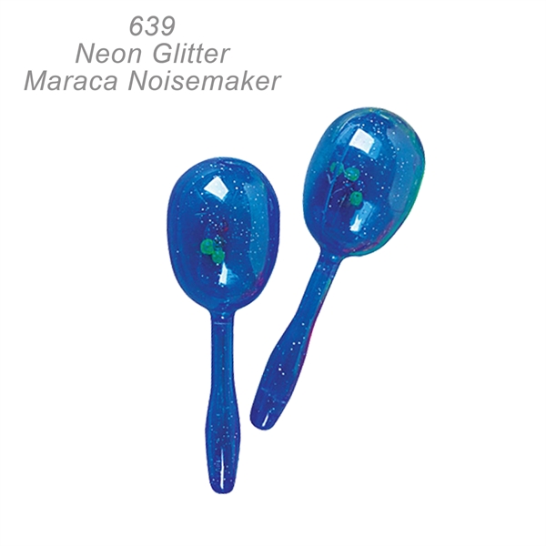 Neon Glitter Maracas 5"... from ASI 45100 Chulani Promotional Products, Inc / Competitive Edge Innovations/Chulani