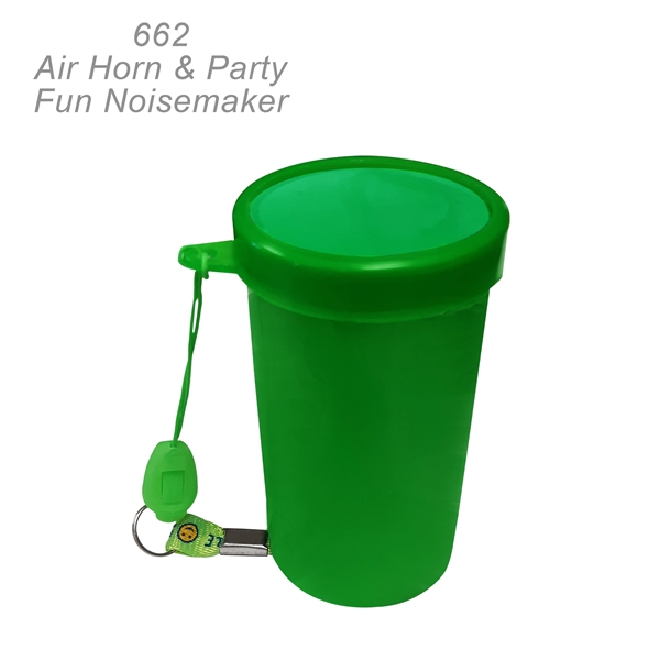 Super air horn blaster noise maker and lanyard, 3" - Ready... from ASI 45100 Chulani Promotional Products, Inc / Competitive Edge Innovations/Chulani