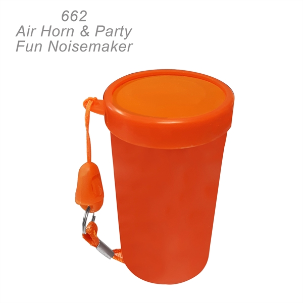 Super air horn blaster noise maker and lanyard, 3" - Ready... from ASI 45100 Chulani Promotional Products, Inc / Competitive Edge Innovations/Chulani