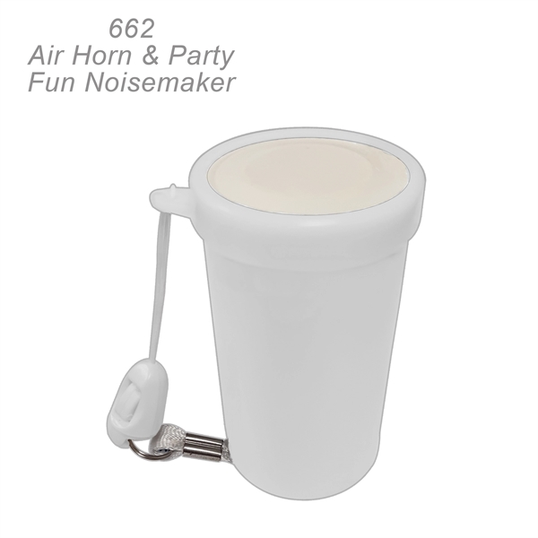 Super air horn blaster noise maker and lanyard, 3" - Ready... from ASI 45100 Chulani Promotional Products, Inc / Competitive Edge Innovations/Chulani