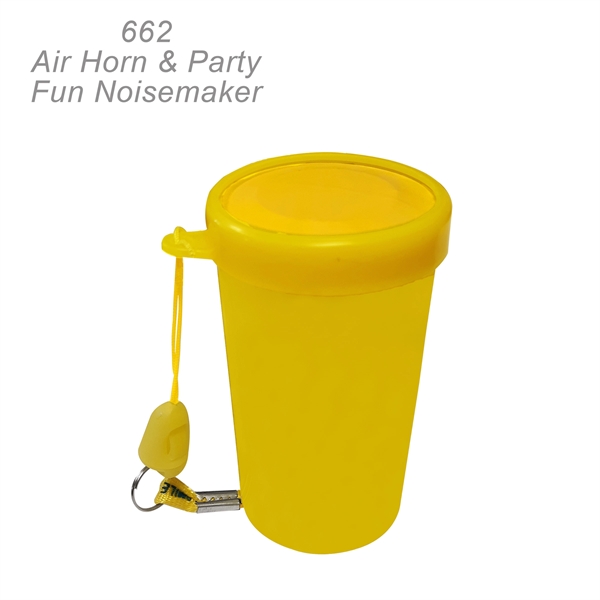 Super air horn blaster noise maker and lanyard, 3" - Ready... from ASI 45100 Chulani Promotional Products, Inc / Competitive Edge Innovations/Chulani