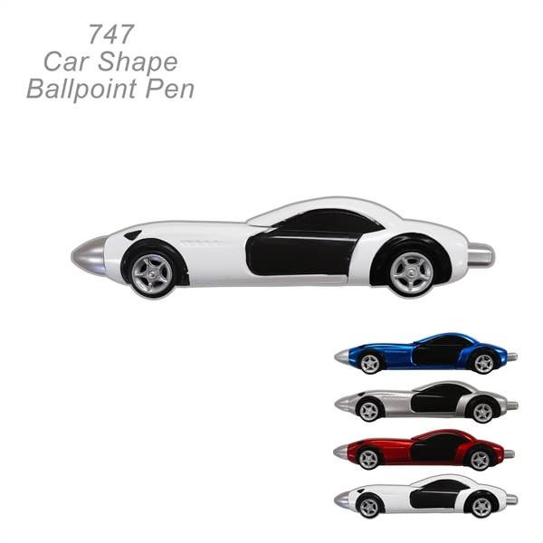 Impress Them WIth This Popular Race Car Ballpoint Pen - Ready... from ASI 45100 Chulani Promotional Products, Inc / Competitive Edge Innovations/Chulani