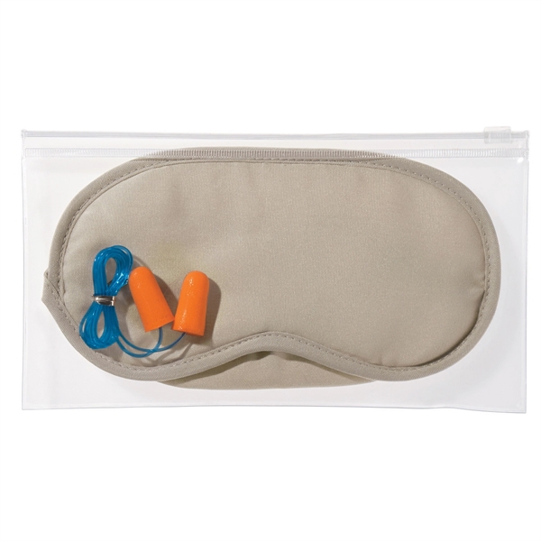 Ear Plugs and Eye Mask Set, great for travel, includes comfort... from ASI 61125 Hit Promotional Products / Hit®