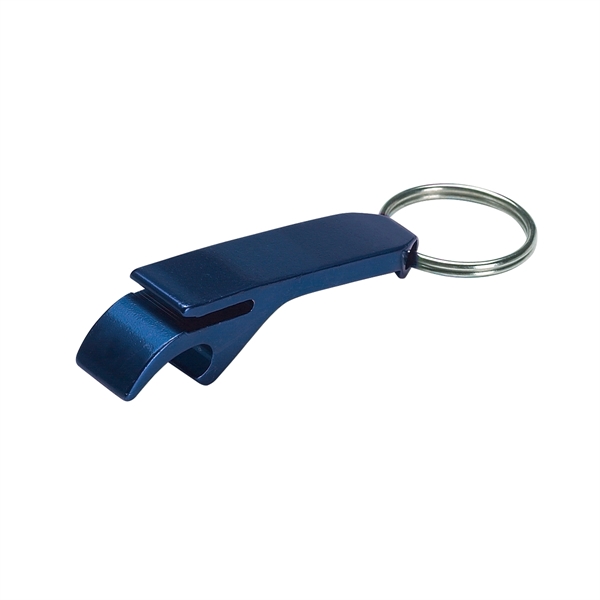 Aluminum Bottle/Can Opener Key Ring.  Opens Bottles and Flip-Top Cans.... from ASI 61125 Hit Promotional Products / Hit®