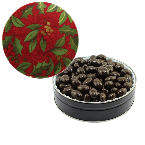 Tin filled with multiple filler options of good gift snacks and... from ASI 61125 Hit Promotional Products