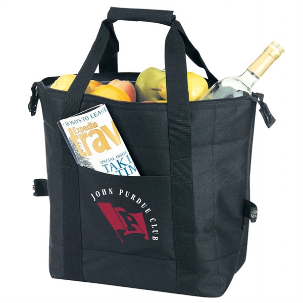 Polyester cooler tote that holds 16 cans.... from ASI 39820 Opusline (Benmex) / Opus Line