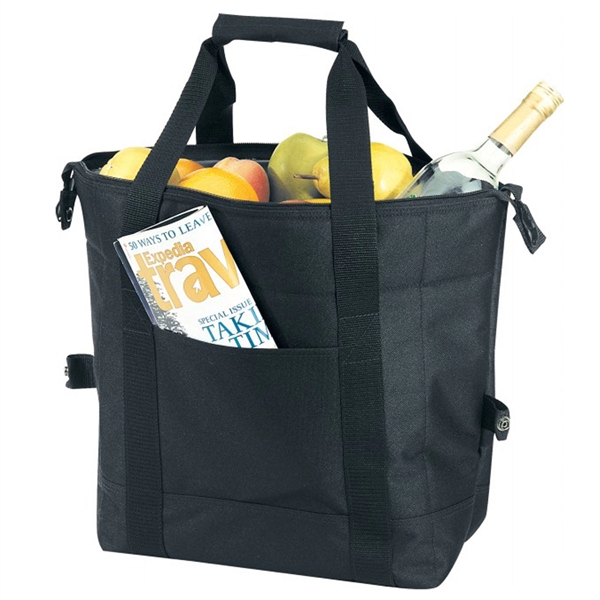 Polyester cooler tote that holds 16 cans.... from ASI 39820 Opusline (Benmex) / Opus Line