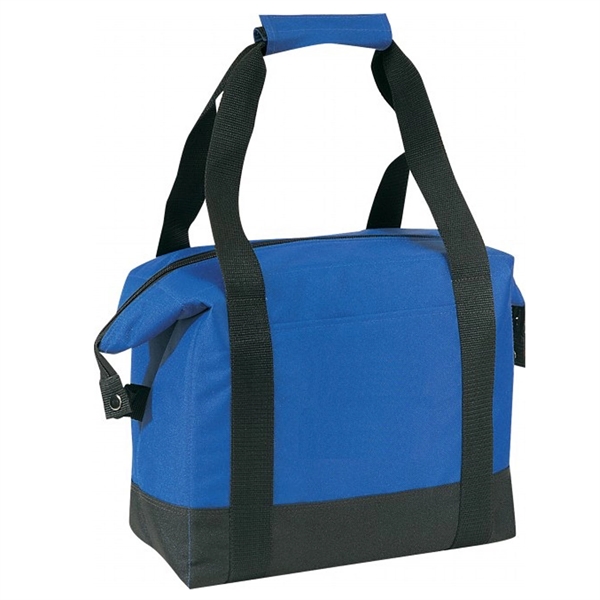 Polyester cooler tote that holds 16 cans.... from ASI 39820 Opusline (Benmex) / Opus Line