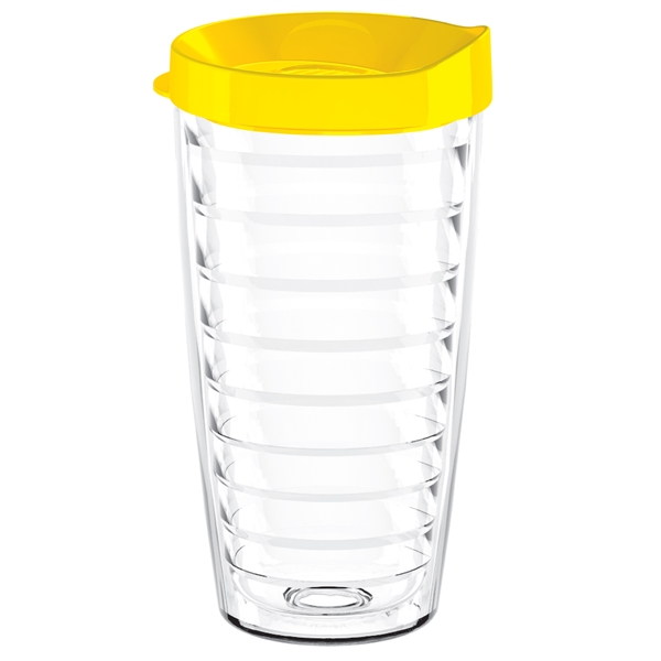16oz. double-wall insulated tumbler with promotional grade construction. Includes snap-on, thumb... from ASI 73871 Next Promotions LLC / Next Products LLC