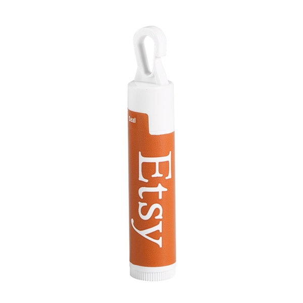 Tube of SPF 15 lip balm with clip hook.... from ASI 88060 Snugz/USA Inc / SnugZ USA®