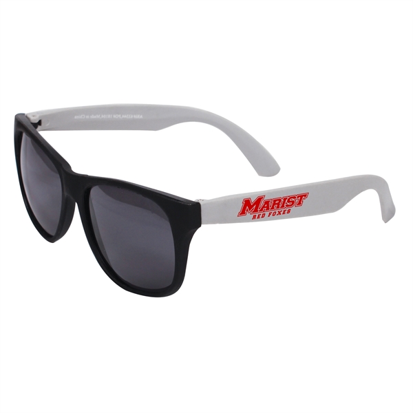 Plastic Sunglasses with UV400 protection in an assortment of color choices.... from ASI 63549 Jornik Manufacturing Corp / Jornik