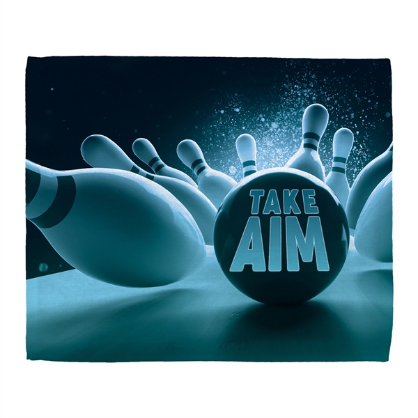 15" x 18" sports towel made from polyester/cotton terry blend with... from ASI 90913 Terry Town