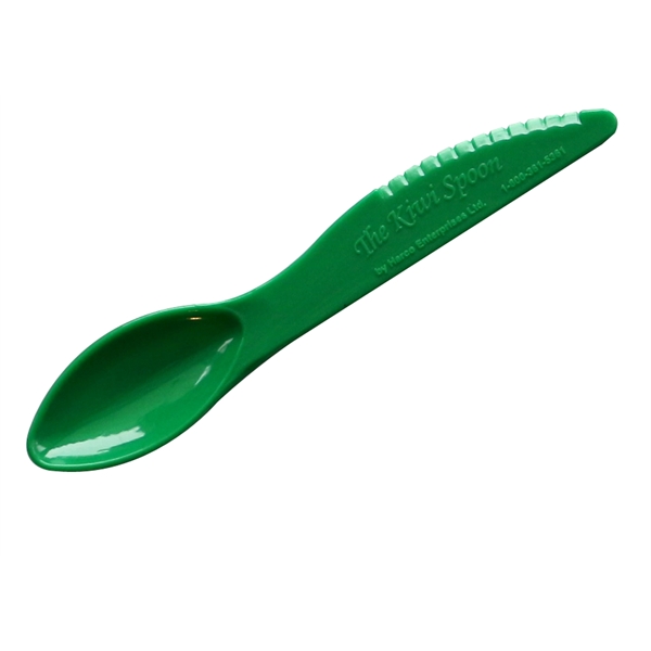5.25" plastic kiwi spoon with dual ends; includes a spoon and... from ASI 59683 Harco Enterprises LTD