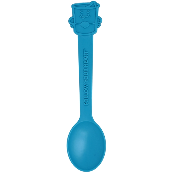 6" embossed plastic dessert spoon.... from ASI 59683 Harco Enterprises LTD