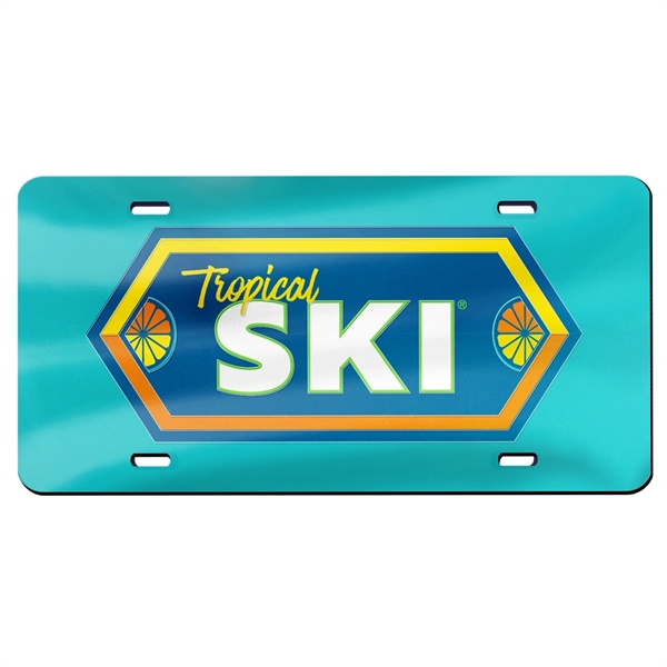 License plate made of acrylic material measuring 6" x 12" with... from ASI 66390 LarLu