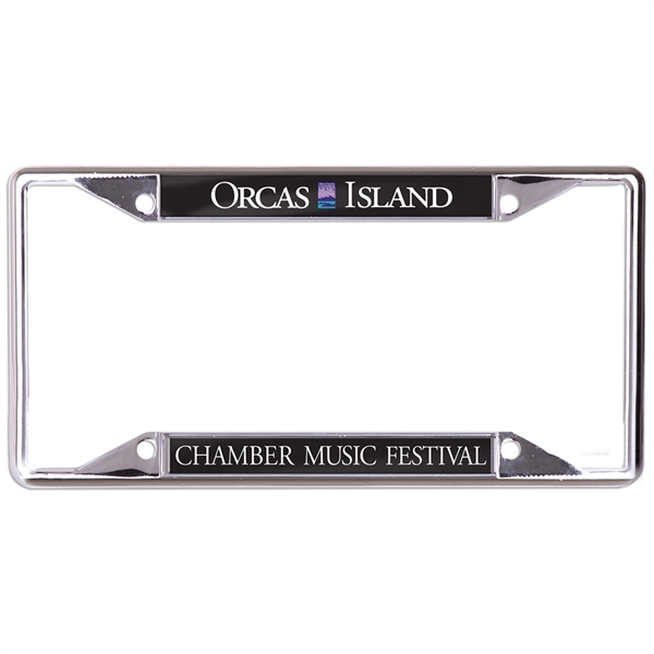 License plate frame measuring 6.25" x 12.25" and made of acrylic.... from ASI 66390 LarLu