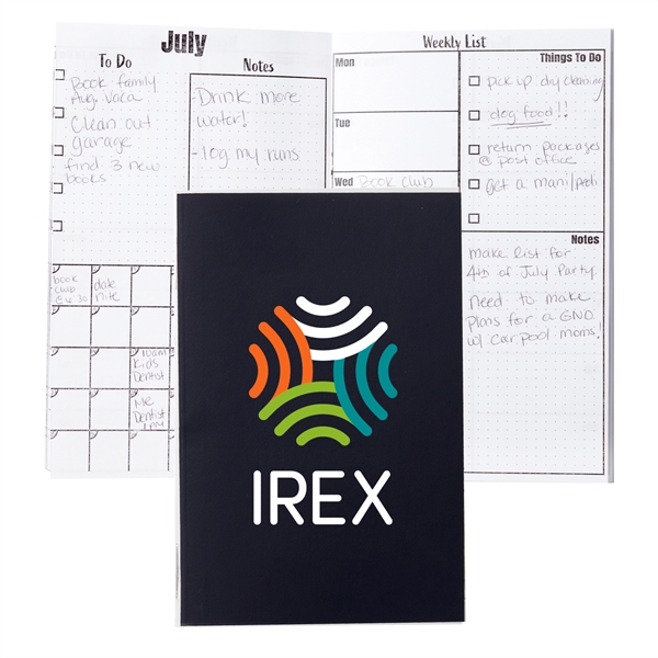 5" x 8" bullet journal-style calendar with 76 inside pages and... from ASI 63549 Jornik Manufacturing Corp / Jornik