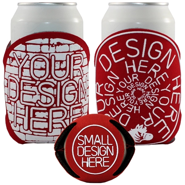 Beverage Holder.1/8" High density, cloth laminated open-cell foam.... from ASI 35745 American Zebra Line/AZL