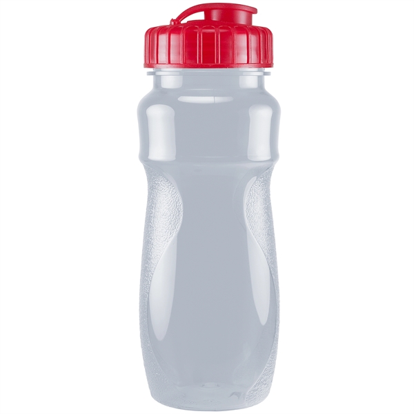 Water bottle made of PET material that holds up to 24... from ASI 43051 CPS / Keystone CPS CPS/Keystone