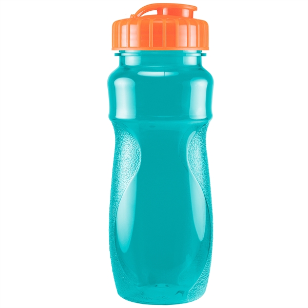 Water bottle made of PET material that holds up to 24... from ASI 43051 CPS / Keystone CPS CPS/Keystone