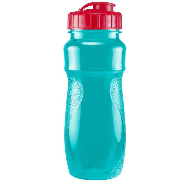 Water bottle made of PET material that holds up to 24... from ASI 43051 CPS / Keystone CPS CPS/Keystone