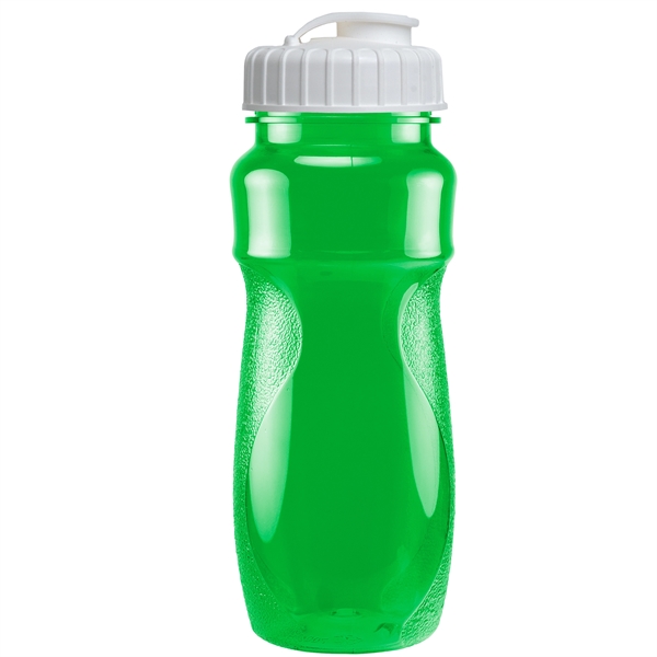 Water bottle made of PET material that holds up to 24... from ASI 43051 CPS / Keystone CPS CPS/Keystone