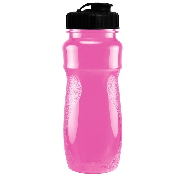 Water bottle made of PET material that holds up to 24... from ASI 43051 CPS / Keystone CPS CPS/Keystone