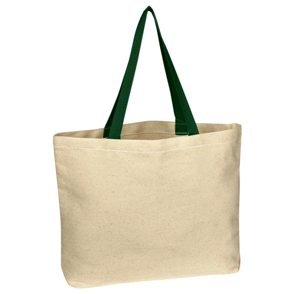 Natural Cotton Canvas Tote Bag.  8 oz. Canvas.  20"... from ASI 61125 Hit Promotional Products / Hit®