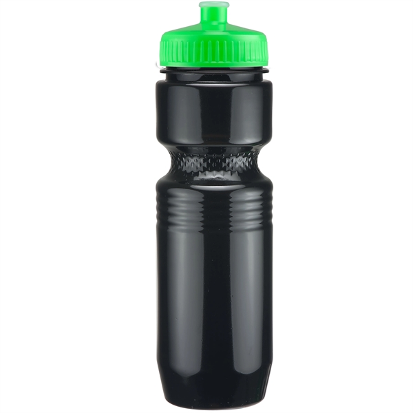 PET solid color sport bottle with push-pull lid that's BPA free... from ASI 43051 CPS / Keystone CPS CPS/Keystone