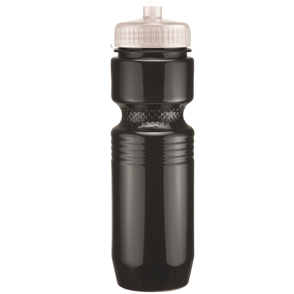 PET solid color sport bottle with push-pull lid that's BPA free... from ASI 43051 CPS / Keystone CPS CPS/Keystone