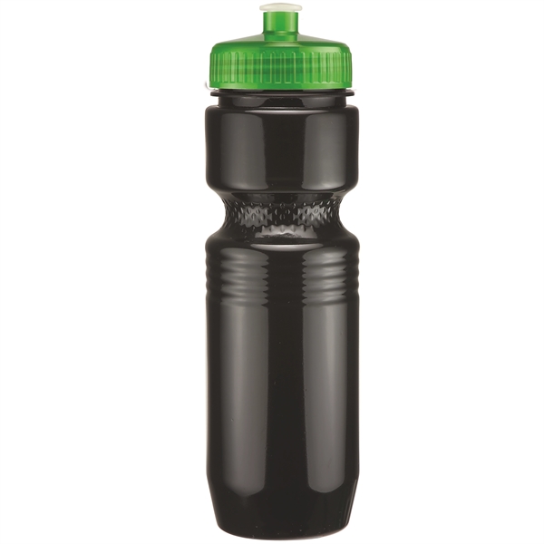 PET solid color sport bottle with push-pull lid that's BPA free... from ASI 43051 CPS / Keystone CPS CPS/Keystone