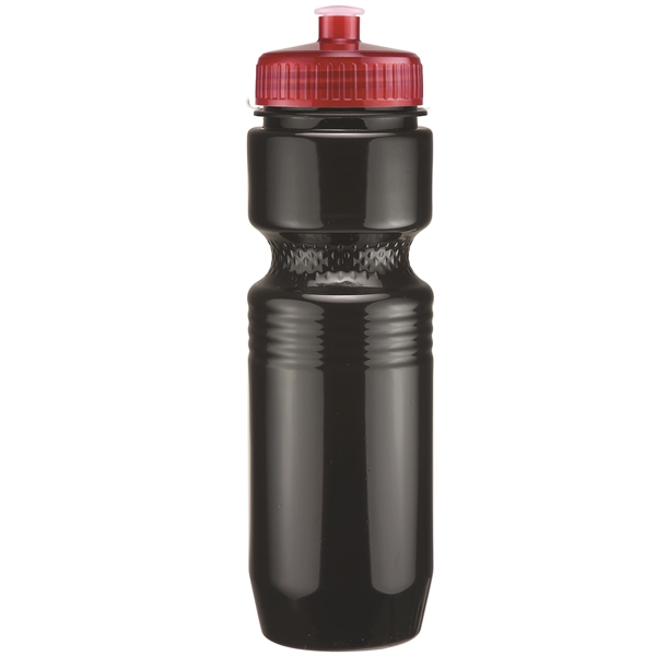 PET solid color sport bottle with push-pull lid that's BPA free... from ASI 43051 CPS / Keystone CPS CPS/Keystone