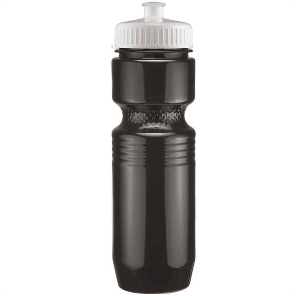 PET solid color sport bottle with push-pull lid that's BPA free... from ASI 43051 CPS / Keystone CPS CPS/Keystone