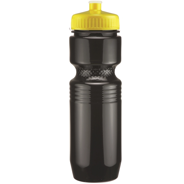 PET solid color sport bottle with push-pull lid that's BPA free... from ASI 43051 CPS / Keystone CPS CPS/Keystone