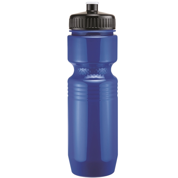 PET solid color sport bottle with push-pull lid that's BPA free... from ASI 43051 CPS / Keystone CPS CPS/Keystone