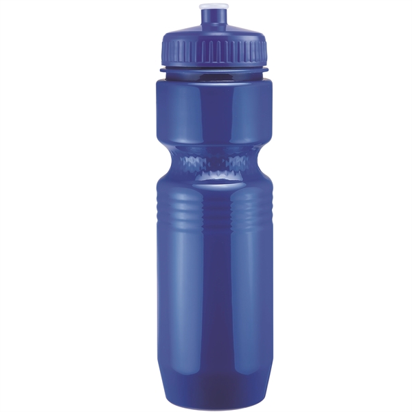 PET solid color sport bottle with push-pull lid that's BPA free... from ASI 43051 CPS / Keystone CPS CPS/Keystone