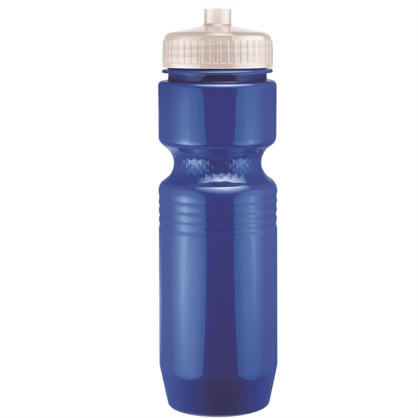 PET solid color sport bottle with push-pull lid that's BPA free... from ASI 43051 CPS / Keystone CPS CPS/Keystone