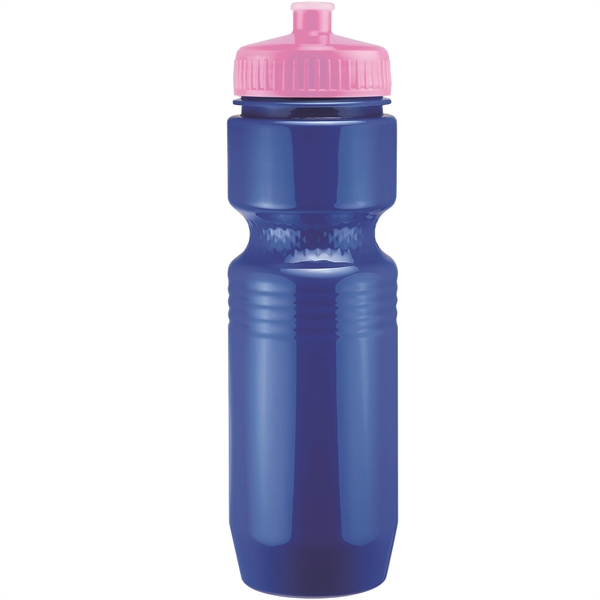 PET solid color sport bottle with push-pull lid that's BPA free... from ASI 43051 CPS / Keystone CPS CPS/Keystone