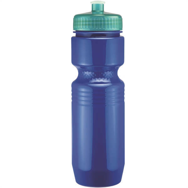 PET solid color sport bottle with push-pull lid that's BPA free... from ASI 43051 CPS / Keystone CPS CPS/Keystone